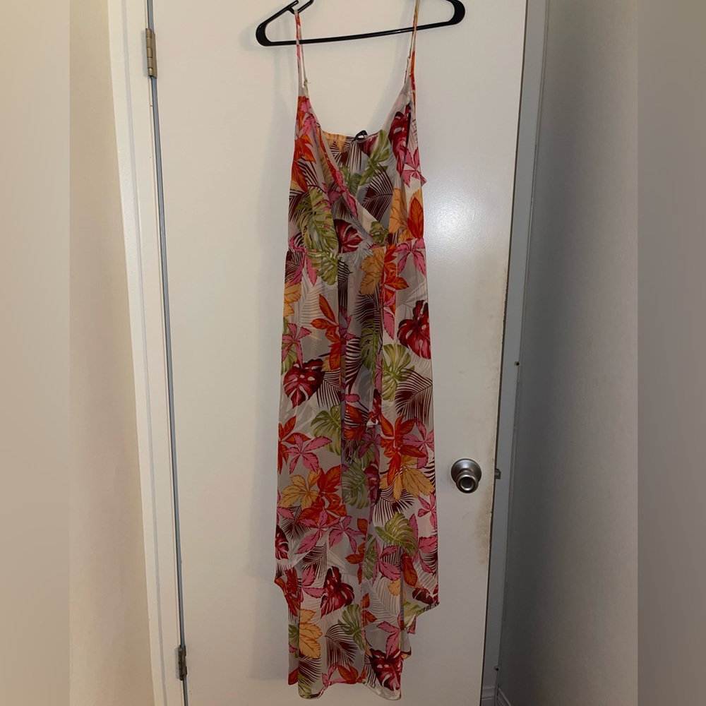 Maxi Top multi color sixe 2x very sexy and see through